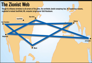 Though its influence stretches to all corners of the globe, the worldwide Jewish conspiracy has, for mysterious reasons, neglected to include Southfield, MI, computer programmer Seth Nussbaum.